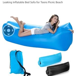 self inflatable bed/lounger